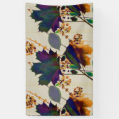 紅葉の色王室の付 横断幕 (縦)