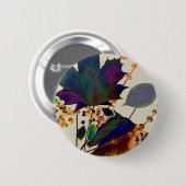 紅葉の色王室の付 缶バッジ (正面&裏面)