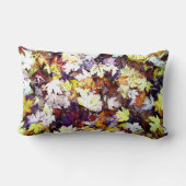 紅葉の装飾用クッション|の秋場面 ランバークッション (裏面)