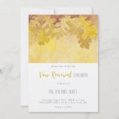 紅葉の誓い更新 招待状 (正面)