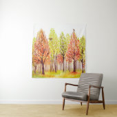 紅葉の風景 タペストリー (インサイチュ)