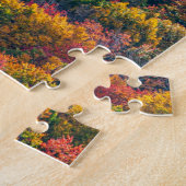 紅葉の風景 秋の景色 写真 ジグソーパズル (側面)