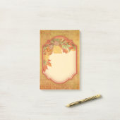 紅葉の飾りラベルポストイット ポストイット (デスク上)