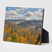 紅葉の《植物》アスペン&オークスキーブラーパス フォトプラーク (側面)