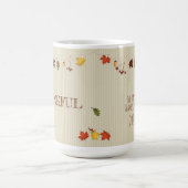紅葉のClothesline コーヒーマグカップ (中央)