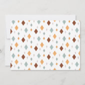 紅葉のFriendsgiving民俗Potluckの招待状 招待状 (裏面)