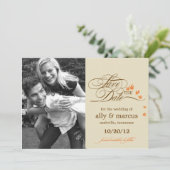 紅葉のSave the Dateのお知らせ セーブザデート (スタンド正面)