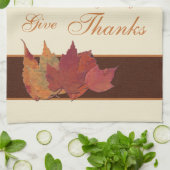 紅葉は感謝のKiitchenタオルを与えます キッチンタオル (折り畳み)