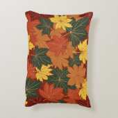 紅葉アクセント枕 アクセントクッション (裏面(縦))