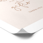 紅葉アーチカードとギフトポスター ポスター (角)