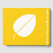 紅葉インイエローゲストブック ゲストブック (裏面)