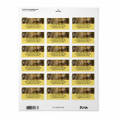 紅葉インモーニングメリーランド自然 ラベル (フルシート)