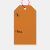 紅葉イン滝I秋撮影 ギフトタグ (裏面)