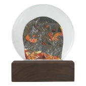 紅葉イン滝I秋撮影 スノーグローブ (裏面)