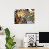 紅葉イン滝II秋撮影 ポスター (ホームオフィス)