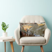 紅葉イン滝II秋撮影 ランバークッション (椅子)