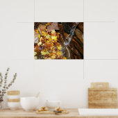 紅葉イン滝III秋自然 ポスター (キッチン)