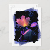 紅葉イン・オン・ブルー ポストカード (正面/裏面)