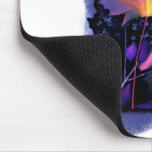 紅葉イン・オン・ブルー マウスパッド (コーナー)