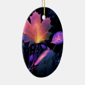 紅葉イン・ネオン セラミックオーナメント (右)