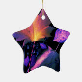 紅葉イン・ネオン セラミックオーナメント (右)