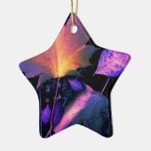 紅葉イン・ネオン セラミックオーナメント (左)