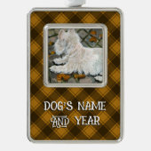 紅葉ウェスティオンパティオ シルバープレートフレームオーナメント (正面)