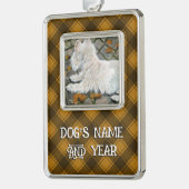 紅葉ウェスティオンパティオ シルバープレートフレームオーナメント (左)