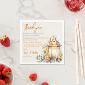 紅葉ウェディングレセプションサンキューメッセージ スタンダードカクテルナプキン (インサイチュ)