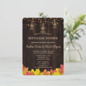 紅葉ウッドオールドランタンリハーサルディナー 招待状 (スタンド正面)