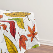 紅葉オン白 テーブルクロス (インサイチュ)