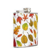 紅葉オン白 フラスク (右)