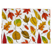 紅葉オン白 ラージペーパーバッグ (裏面)