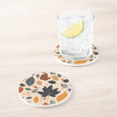 紅葉オータムメープルリーフサンドストーンコースター コースター (側面)