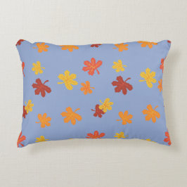 紅葉オールオーバーパターン アクセントクッション