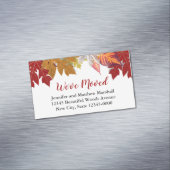 紅葉カスタムの移動告知 マグネット名刺 (インサイチュ)