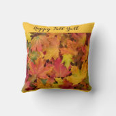 紅葉カスタムカラーズリバーシブルハッピン クッション (裏面)