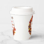 紅葉カスタムハッピーサンクスギビング 紙コップ (右)