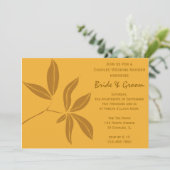 紅葉カップルウェディングシャワー 招待状 (スタンド正面)