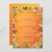 紅葉カボチャ結婚ンの詳細情報 エンクロージャーカード (正面/裏面)