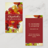 紅葉カラフルズオータムガーデン 名刺 (正面/裏面)