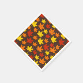 紅葉カラフルパターン スタンダードカクテルナプキン (角)