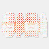 紅葉カラフル感謝祭ディナーパーティー フェイバーボックス (見開き)