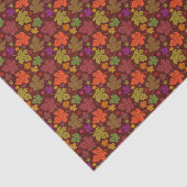 紅葉カラフル秋メープルリーフパターン 薄葉紙 (詳細)