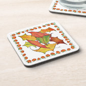 紅葉カラフル秋 コースター (左側)