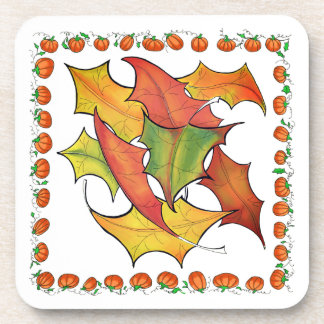紅葉カラフル秋 コースター