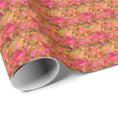 紅葉カラフル花柄包装紙 ラッピングペーパー (ロールコーナー)