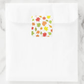 紅葉カラフル スクエアシール (バッグ)