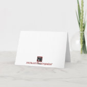 紅葉カードのカボチャ シーズンカード (裏面)