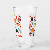 紅葉ガラス タンブラーグラス (左)